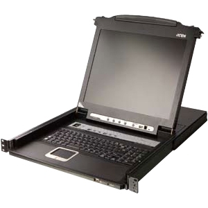 Aten CL5716N Rackmount LCDs Aten Rack Mount Lcd-taa Compliant - 16 Computer(s) - 19" Lcd - 1280 X 1024 - 1 X Usb - Daisy Chain - 672792398124
