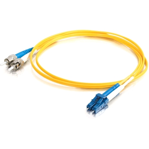 C2g 11209 Cables C2g-15m Lc-st 9/125 Os1 Duplex Singlemode Fiber Optic Cable (taa Compliant) - Yellow - 15m Lc-st 9/1 757120112099