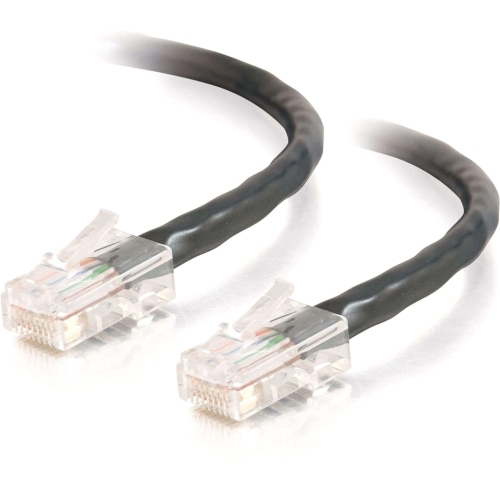 C2g 22708 Cables C2g-15ft Cat5e Non-booted Unshielded (utp) Network Patch Cable - Black - Category 5e For Network Dev 757120227083