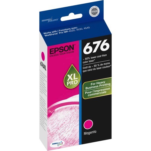 Epson T676XL320-S Toners & Ink Cartridges Durabrite Ultra 676xl Ink Cartridge T676xl320s 818245061751