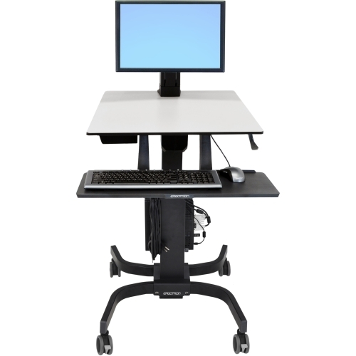 Ergotron 24-216-085 Stands & Cabinets Workfit-c Single Hd Sit Stand Workstation 24216085 698833015966