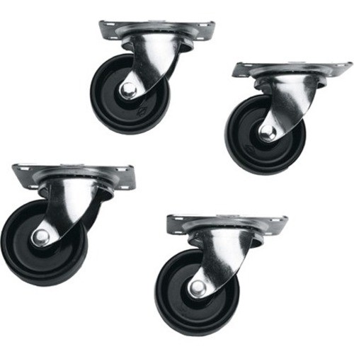 Middle Atlantic DTRK-W Wheels/Casters Casters, Dtrk Series,set Of 4 Commercial Grade Casters, 300 Lb. Weight Capacity (dtrk-w) Dtrkw 656747181085
