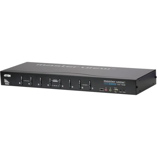 Aten CS1768 KVM Switchboxes Aten Kvm Switch-taa Compliant - 8 Computer(s) - Qxga - 2048 X 1536 - 9 X Dvi1 X Vga (cs1768) 672792003011