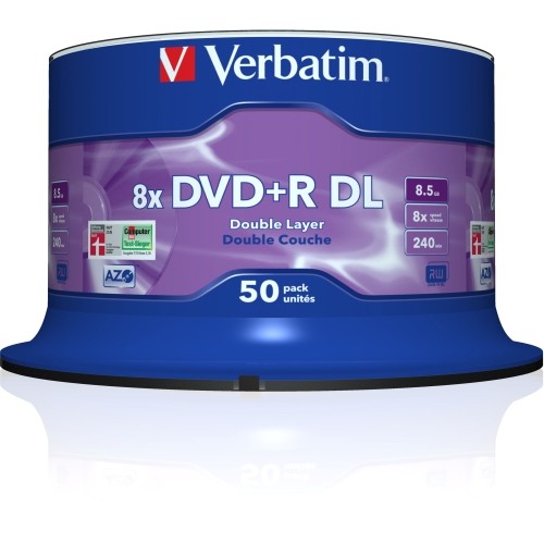 Verbatim 97000 DVD/CD Media Dvd+r Double Layer Media 023942970002