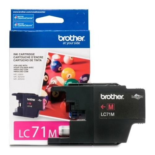 Brother LC71M Toners & Ink Cartridges Innobella Lc71m Standard Yield Ink Cartridge BRTLC71M 012502629160