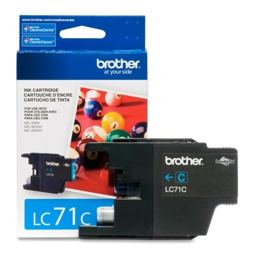 Brother LC71C Toners & Ink Cartridges Innobella Lc71c Standard Yield Ink Cartridge BRTLC71C 641438056803