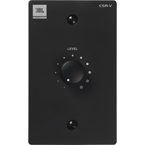 Jbl CSR-V-BLK A/V Control Panels Wall Controller With Volume Control Black For Csm-21,csm-32 All Csma (csr-v-blk) Csrvblk 818258575863