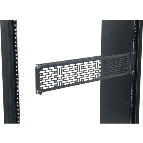 Middle Atlantic APM-2 Panels Middle Atlantic Mounting Panel, 2 Ru, Hinged - Black Powder Coat - 2u Rack Height - 3.5" Height X 19 Apm2 694979269478