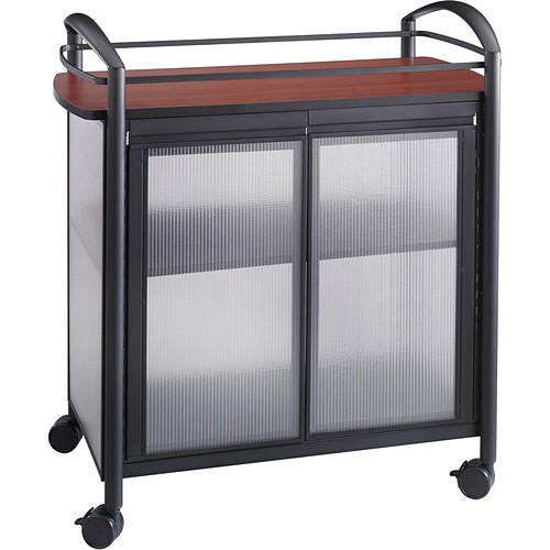 Safco 8966BL Carts & Dollies Impromptu Refreshment Cart SAF8966BL 073555896626