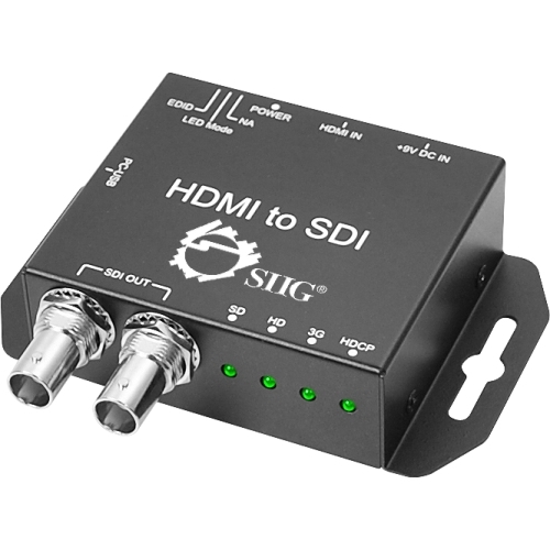 Siig CE-SD0311-S1 VGA Switchboxes Broadcast And Streaming Hdmi To 3g-sdi Converter Broadcasts Hdmi Signals From One (ce-sd0311-s1) Cesd0311s1 662774014197