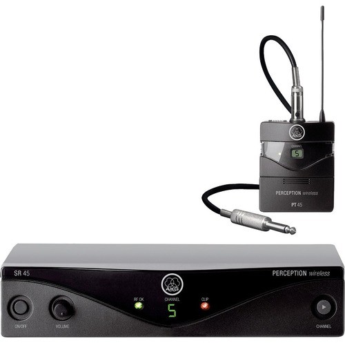 Harman Pro 3250H00010 Wireless Microphone Systems Akg Perception Wireless 45 Instrumental Set Band-a - 530 Mhz To 560 Mhz Operating Frequency (3250h00 885038028017