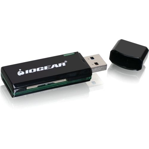 Iogear GFR304SD Flash Card Readers Iogear Superspeed Usb 3.0 Sd/micro Sd Card Reader / Writer - Sd, Sdxc, Sdhc, Microsd, Microsdxc, Mic 012303266564