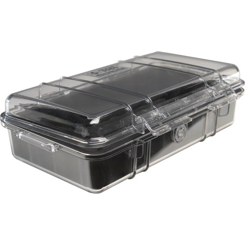 Pelican Products 1040-026-100 Carrying Cases Pelican Micro Case 1040 Carrying Case Ipod, Camera, Cellular Phone - Blue, Clear - Water Resistant,  1040026100 