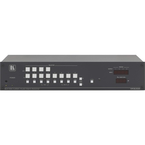 Kramer Electronics VP-8X4AK VGA Switchboxes Kramer 8x4 Computer Graphics Video And Stereo Audio Matrix Switcher - 8 X 4 - Display, Computer4 X Vga Vp8x4ak 818252069535