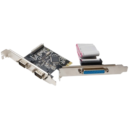 Syba SD-PEX50030 Serial/Parallel Adapters Syba Multimedia 3-port Pci Express Serial/parallel Combo Adapter - Plug-in Card - Pci Express X1 - P Sdpex50030 637282922081