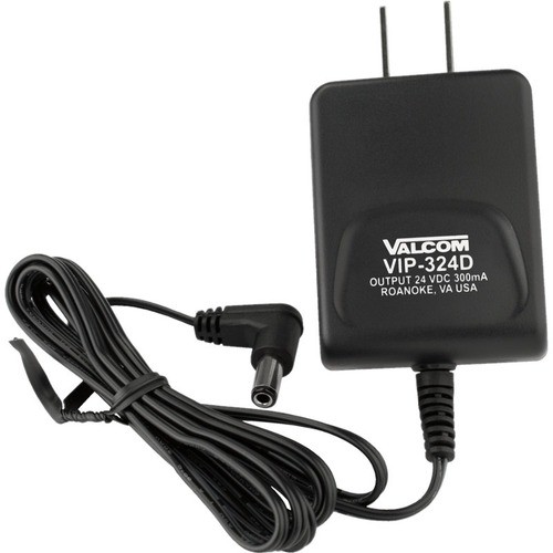 Valcom VIP-324D Power Adapters The Vip-324d Is A Regulated Filtered Power Supply Which Provides 24vdc 300ma For Vip324d 778889323953