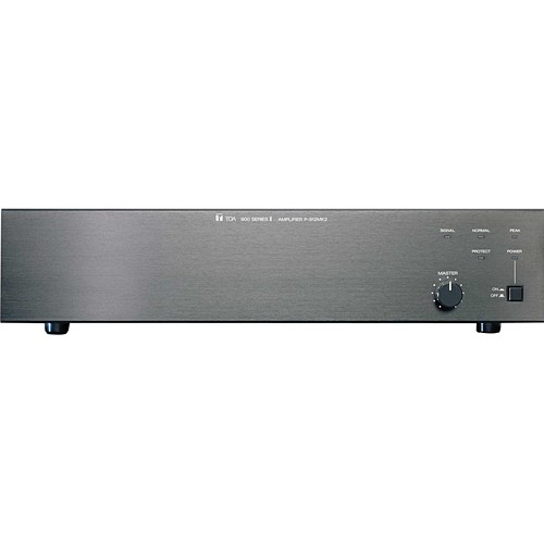 Toa P-906MK2 UL A/V Receivers & Amplifiers Toa P-906mk2 Amplifier - 60 W Rms - 1 Channel - Black - 0.5% Thd - 20 Hz To 20 Khz - 100 W (p-906mk2 P906mk2ul 657248917418