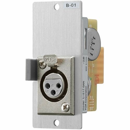 Toa B-01F Miscellaneous Devices Toa B-01f Transformer Balanced Line Input Module - 3.1" Height X 1.4" Width X 3.5" Depth B01f 844632065309