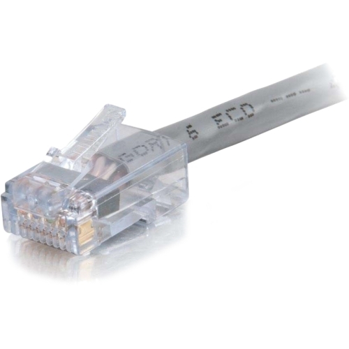 C2g 15276 Cables 100 Ft Cat6 Non Booted Plenum Utp Unshielded Network Patch Cable - Gray 818248340808