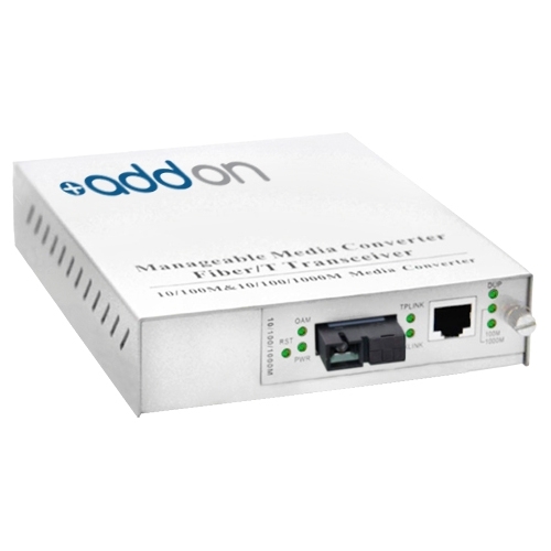 Addon ADD-MGMC-BX-DSC Transceivers/Media Converters 1000base-tx To 1000base-bxd  Sc Bidi Smf Media Converter Addmgmcbxdsc 821455028360
