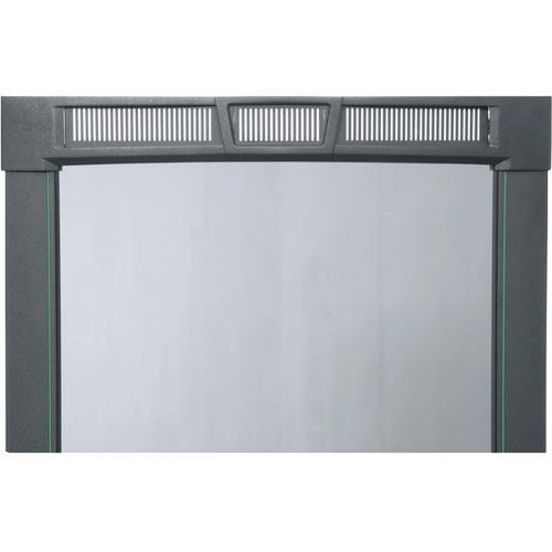 Middle Atlantic PFD-41A Panels Middle Atlantic Plexi Front Door, 41 Ru Racks, Curved - Steel - Black - 41u Rack Height - 74.5" Heig Pfd41a 656747138485
