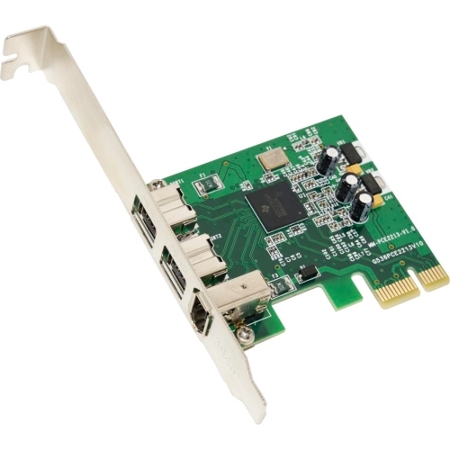 Syba SY-PEX30016 USB/Firewire Adapters Syba Multimedia Combo 2x 1394b + 1x 1394a Firewire Ports Pci-express Controller Card, Ti Chipset - P Sypex30016 191120068008