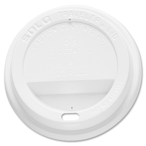 Solo Cup TL31R20007 Wastebaskets Lids Cup Large Traveler Dome Hot Cup Lids SCCTL31R2 818256462110