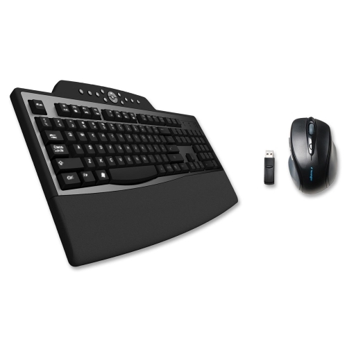 Kensington K72408US Keyboard & Mouse Combos Kensington Pro Fit 72408 Keyboard And Mouse - Usb Wireless Rf Keyboard - Usb Wireless Rf Mouse - Optic 012951585574
