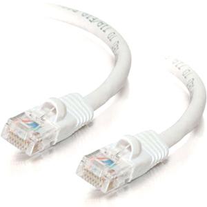 C2g 25428 Cables C2g 10ft Cat5e Ethernet Cable - Snagless Unshielded (utp) - White - Category 5e For Network Device - 088021250420