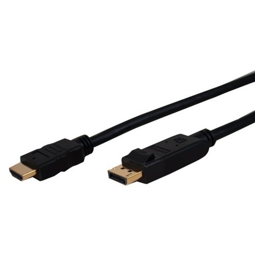 Comprehensive Cable DISP-HD-3ST Cables Standard Series Displayport To Hdmi High Speed Cable 3ft Disphd3st 818240404607