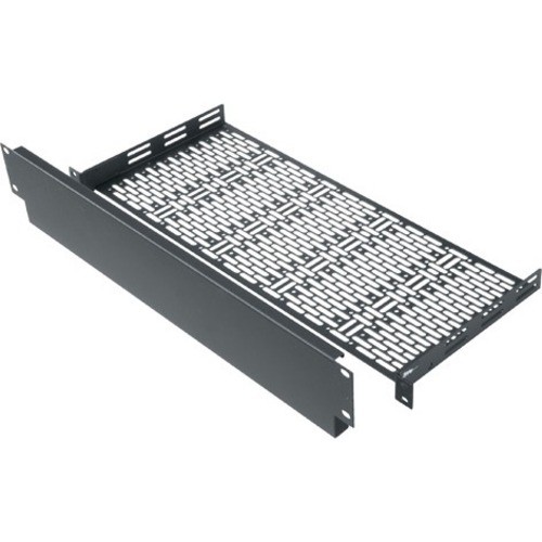 Middle Atlantic UFA-8-F2 Rack Equipment Middle Atlantic Ufa Series 1ru Small Device Mounting Rack Shelf With 2ru Faceplate - 8in Depth - 2u  Ufa8f2 656747140570
