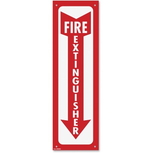 Consolidated Stamp 098063 Sign & Name Plates Fire Extinguisher Sign COS098063 039956980630