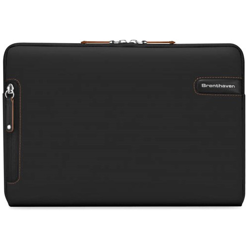 Brenthaven 2098 Carrying Cases Brenthaven Prostyle 2098 Carrying Case (sleeve) For 11" Apple Iphone Netbook - Black, Copper - Water 730791209817