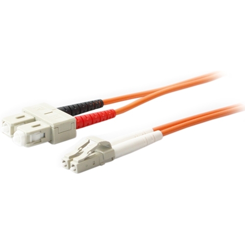 Addon ADD-SC-LC-3M6MMF Cables Addon 3m Lc (male) To Sc (male) Orange Om1 Duplex Fiber Ofnr (riser-rated) Patch Cable - 100% Compat Addsclc3m6mmf 821455033371