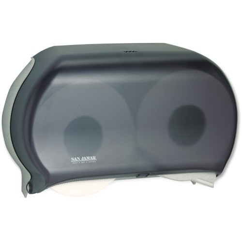 San Jamar R4000TBK Tissue & Napkin Dispensers Jumbo Bath Tissue Dispenser SJMR4000TBK 759376128800
