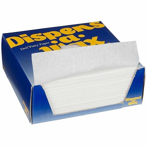 Dixie Food Service 512 Miscellaneous Devices Dispens-a-wax Laminated Patty Paper DXE512 078731815064