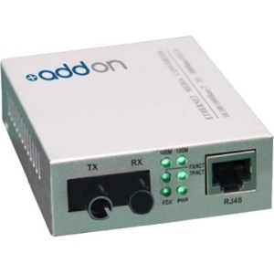 Addon ADD-FMC-BX-UST Transceivers/Media Converters 100base-tx To 100base-bxu St Bidi Smf 20km Media Converter Addfmcbxust 821455034729