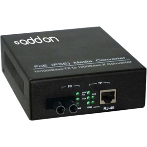 Addon ADD-GMCP-SX-5ST Transceivers/Media Converters Addon 10/100/1000base-tx(rj-45) To 1000base-sx(st) Mmf 850nm 550m Poe Media Converter - 100% Compati Addgmcpsx5st 821455034866