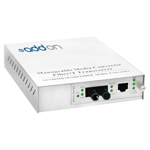 Addon ADD-MGMC-LX-2ST Transceivers/Media Converters 1000base-tx To 1000base-lx St Smf 1310nm 20km Media Converter Addmgmclx2st 821455034941