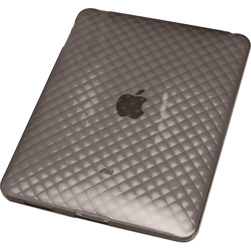 Syba CL-ACC62010 Skins Syba Multimedia Ipad I Skin, Grey Diamond Pattern Thermoplastic Polyurethane Perfect Fit Cover - For Clacc62010 818272565611