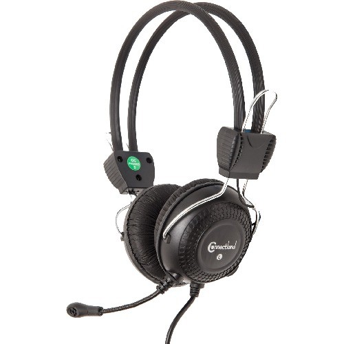 Syba CL-CM-5023 Headsets/Earsets Connectland Stereo Pc Headset With Flexible Boom Microphone - Stereo - Mini-phone (3.5mm) - Wired -  Clcm5023 818201923840