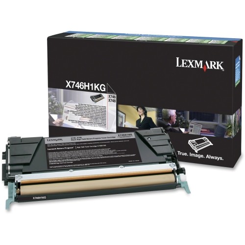Lexmark X746H1KG Toners & Ink Cartridges X746h1kg Toner Cartridge 734646346252