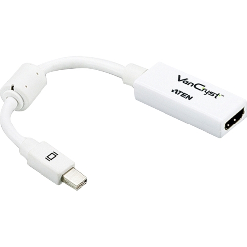Aten VC980 Cables Vancryst Mini Displayport To Hdmi Adapter - 7.48" Displayport/hdmi A/v Cable For Audio/video Device, 818214982216