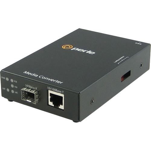 Perle Systems 05090260 Transceivers/Media Converters S-110p-sfp-xt Media Converter 0734660902601