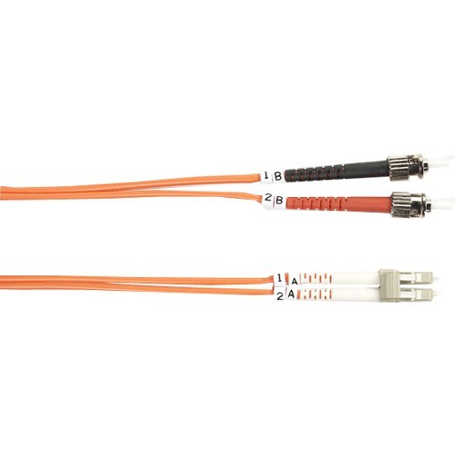 Black Box FO625-010M-STLC Cables Black Box Fiber Optic Duplex Patch Network Cable - 32.80 Ft Fiber Optic Network Cable For Transceive Fo625010mstlc 013269116900