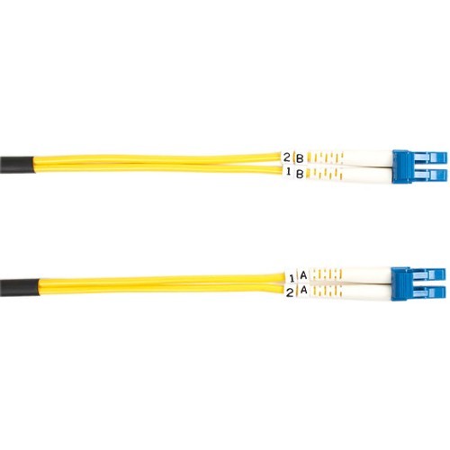 Black Box FOSM-003M-LCLC Cables Fiber Optic Duplex Patch Network Cable Fosm003mlclc 818239707689