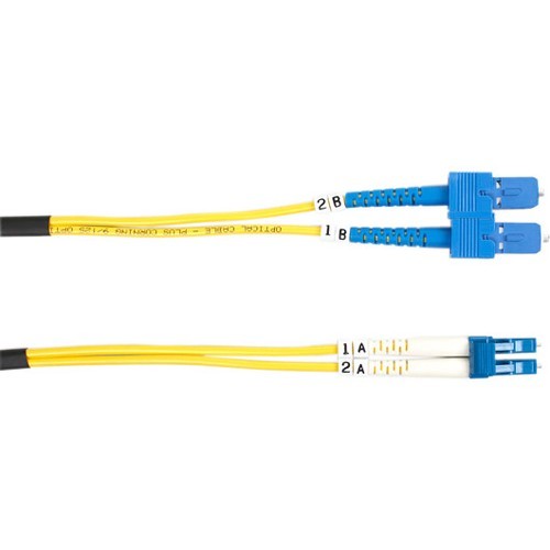 Black Box FOSM-005M-SCLC Cables Fiber Optic Duplex Patch Network Cable Fosm005msclc 655093321084