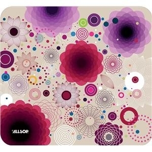 Allsop 30594 Wrist/Mouse Pads Allsop Naturesmart Image Mousepad - Retro Floral - (30594) - Retro Floral - 0.10" X 8.50" Dimension  031112254968