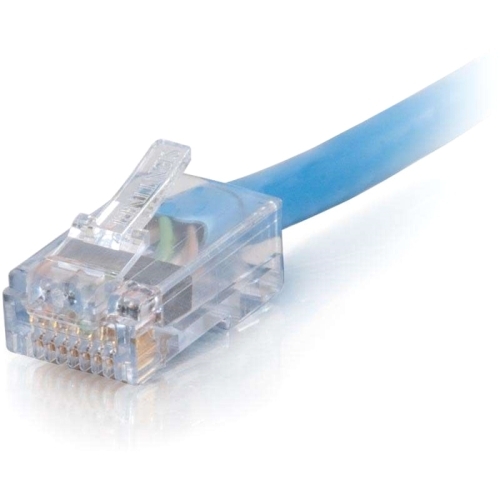 C2g 15290 Cables 100 Ft Cat6 Non Booted Plenum Utp Unshielded Network Patch Cable - Blue 757120152903