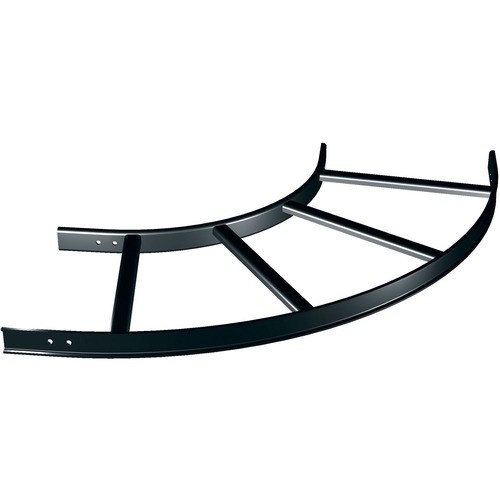 Middle Atlantic CLB-90HB-W24 Cable Management Middle Atlantic 90anddeg; Horiz. Ladder Bend, 24" W - Cable Ladder Bend - Black Powder Coat - 27" Leng Clb90hbw24 656747114809